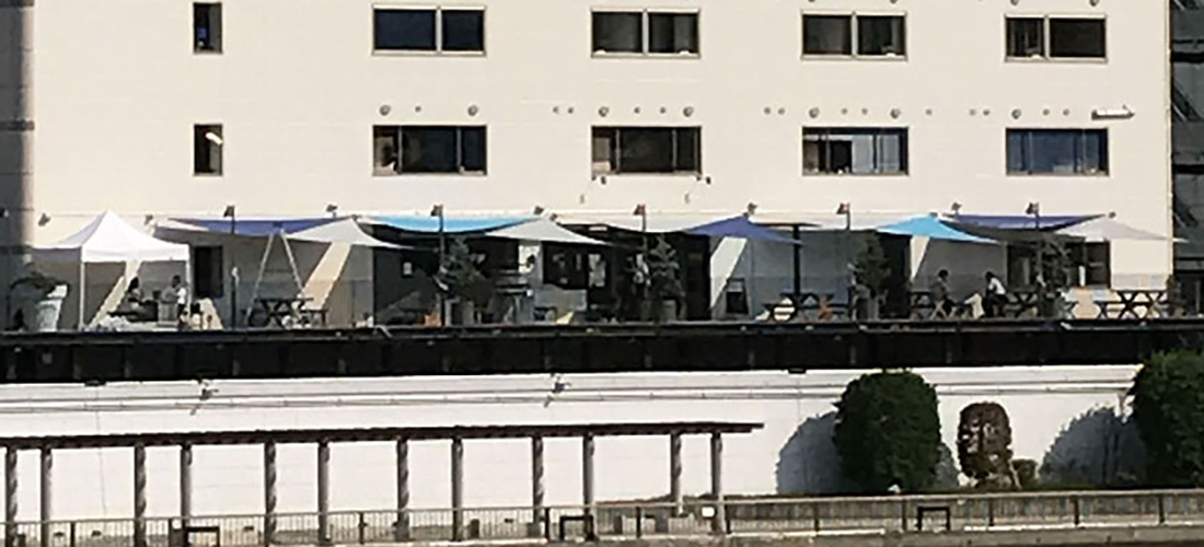 LYURO清澄白河のテラスにSOLTIS 92を採用事例画像03