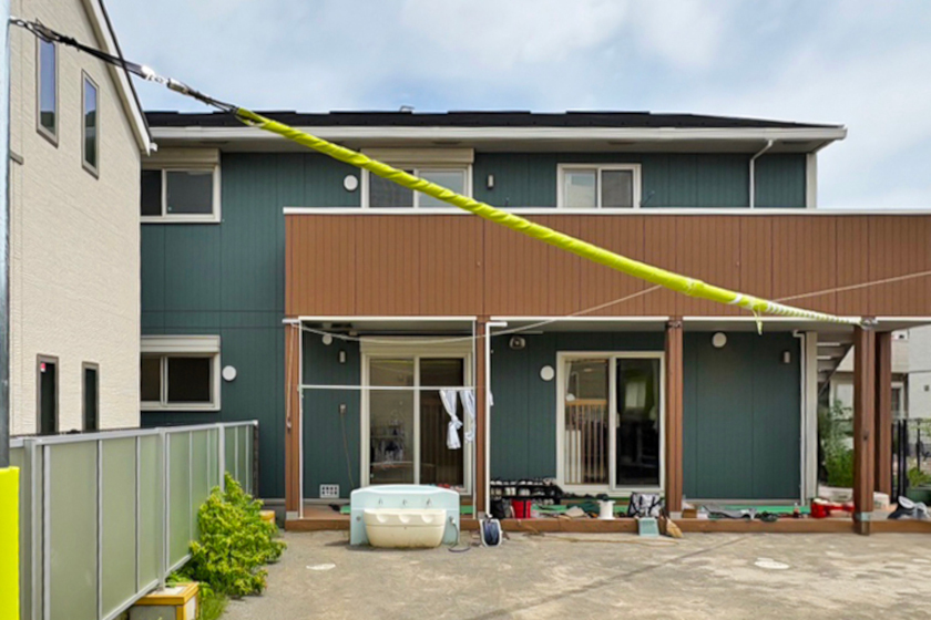 保育園園庭(千葉県習志野市)