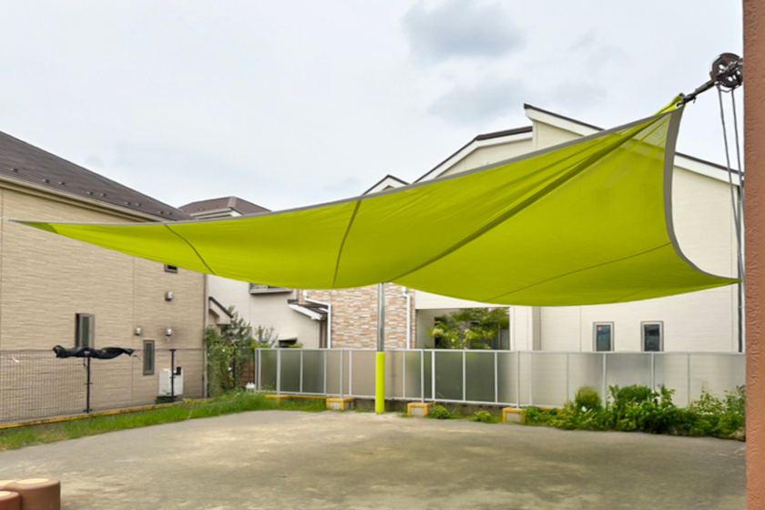 保育園園庭(千葉県習志野市)