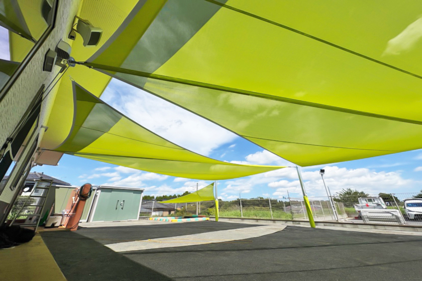 保育園園庭(千葉県千葉市)