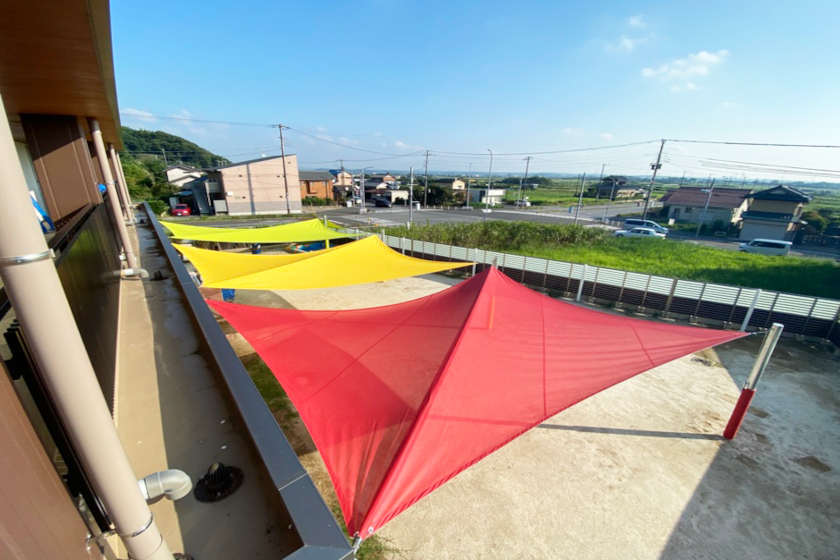 保育園園庭(千葉県袖ケ浦市)