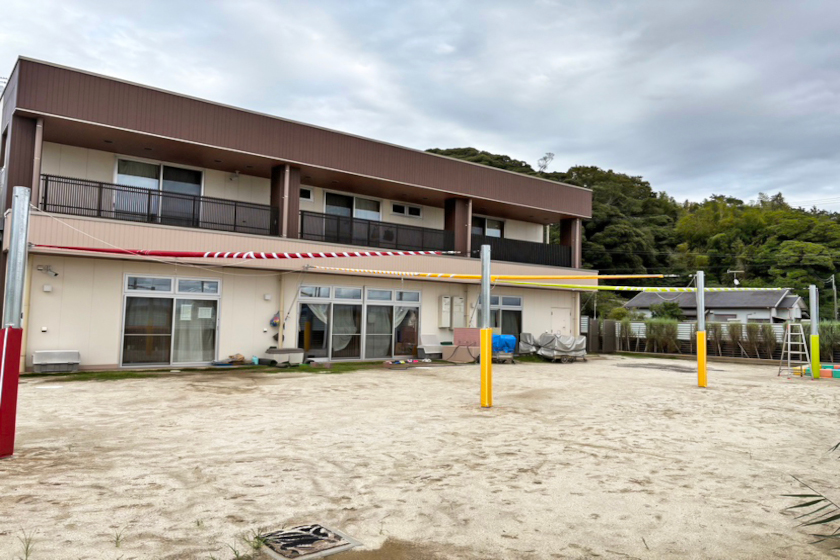 保育園園庭(千葉県袖ケ浦市)